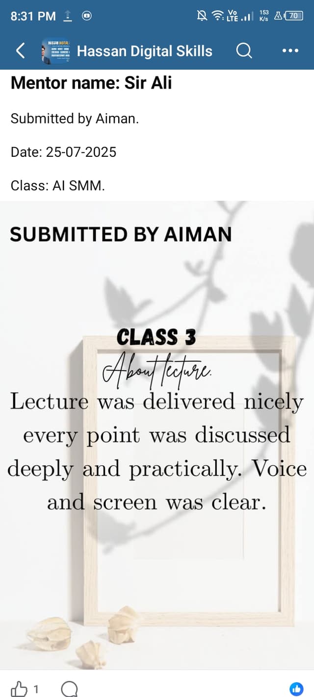 Review by Ali R. from Lahore