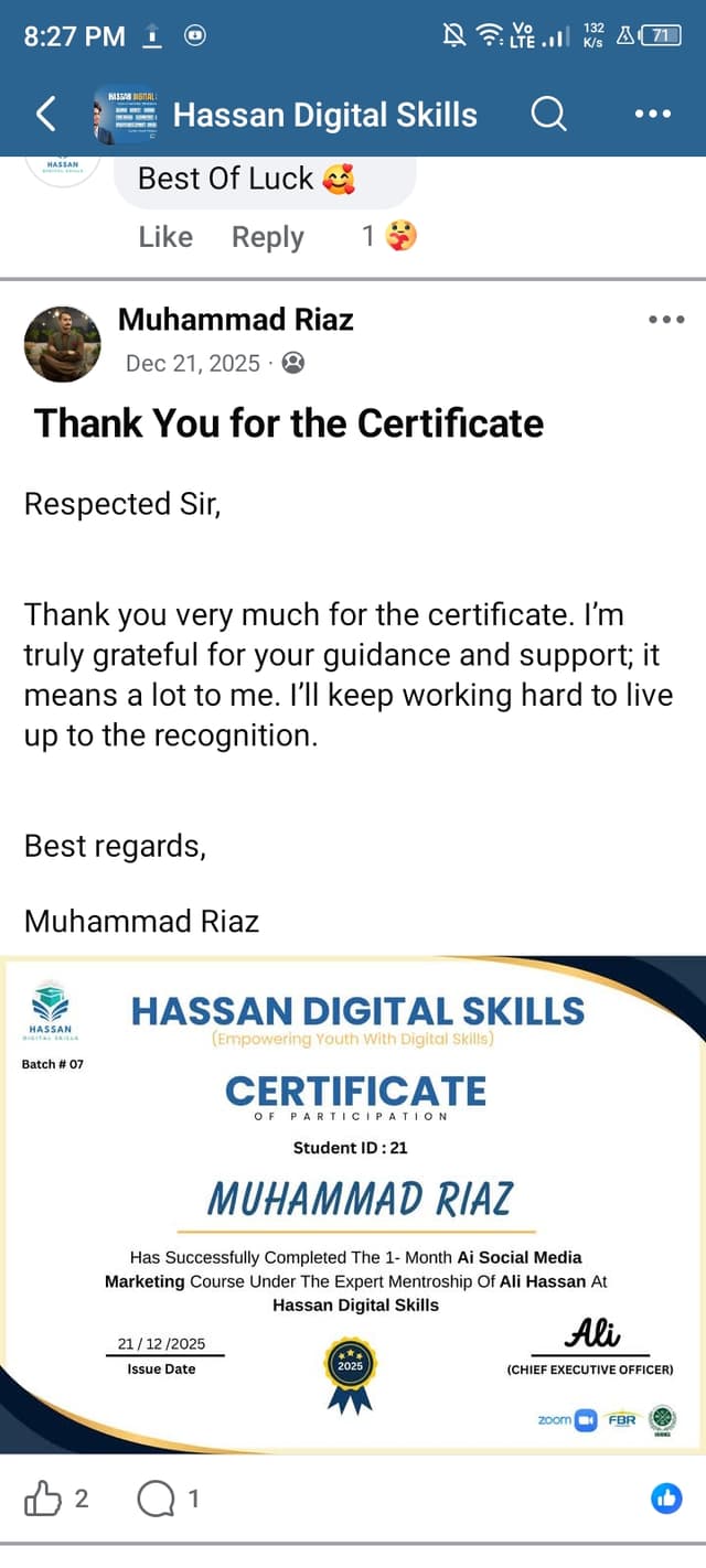 Review by Kamran S. from Sheikhupura