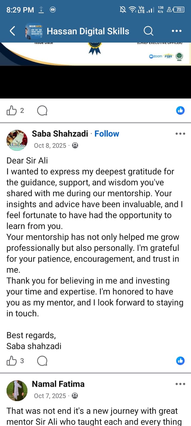Review by Sara K. from Karachi
