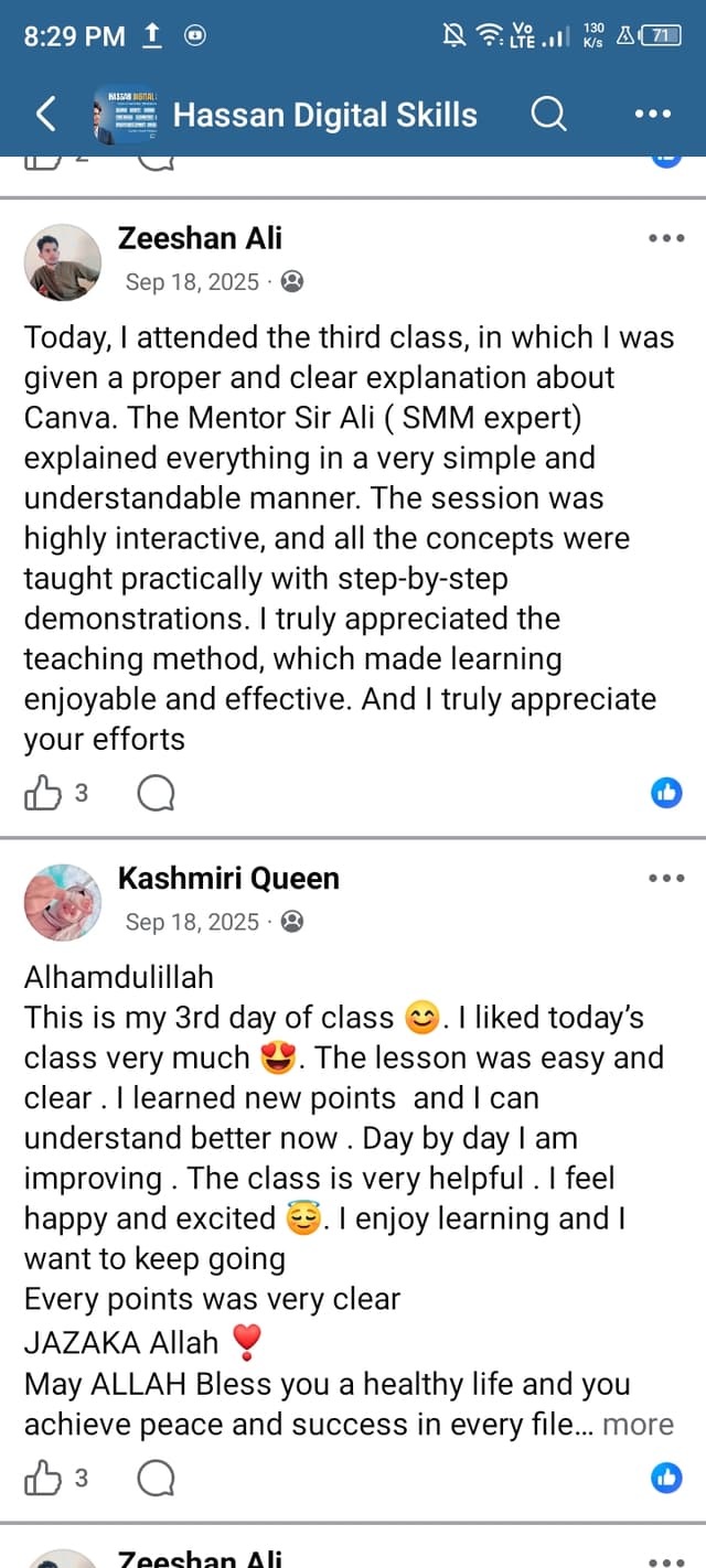 Review by Asma L. from Kasur