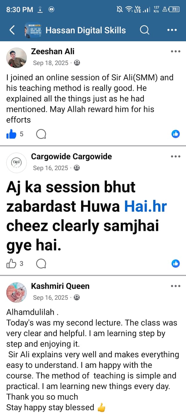 Review by Ahmed M. from Islamabad